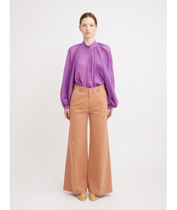 OLD PEACH GABARDINE SWEET CHOCO TROUSERS Toutes les collections ici