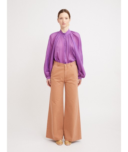 OLD PEACH GABARDINE SWEET CHOCO TROUSERS Toutes les collections ici