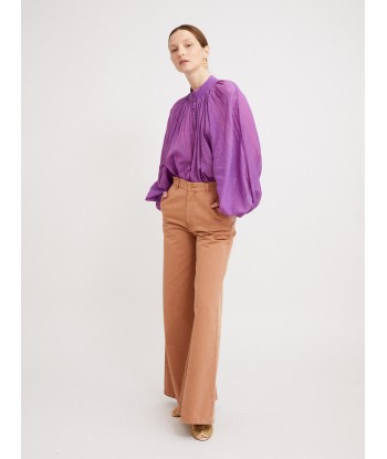 OLD PEACH GABARDINE SWEET CHOCO TROUSERS Toutes les collections ici