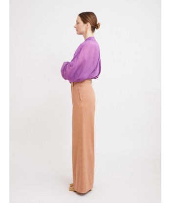 OLD PEACH GABARDINE SWEET CHOCO TROUSERS Toutes les collections ici