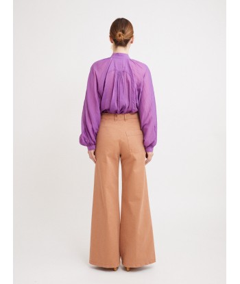 OLD PEACH GABARDINE SWEET CHOCO TROUSERS Toutes les collections ici