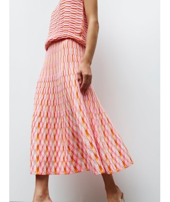 PINK ZELLIGE STITCH TUSCANY SKIRT Toutes les collections ici