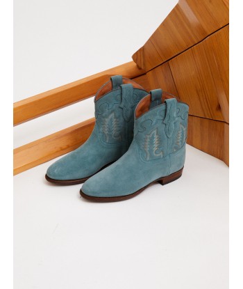 EARLY MIDNIGHT DENIM ANKLE BOOTS ouvre sa boutique