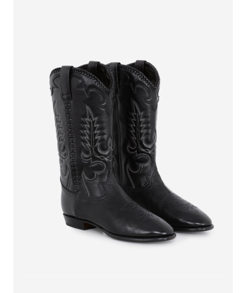 MIDNIGHT WESTERN BLACK BOOTS Venez acheter