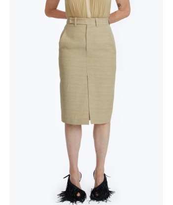 BACK TO TOWN SAND PENCIL SKIRT l'achat 