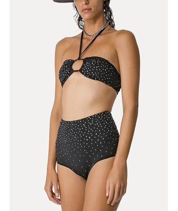 CHIC JERSEY & CRYSTALS BIKINI TOP store