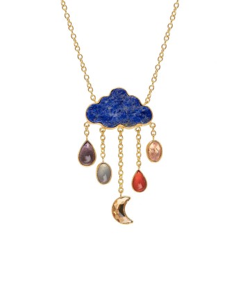 CLOUD & RAIN CHAIN NECKLACE pas cheres