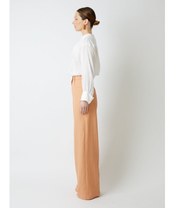 HIGH WAIST STRAIGHT TWILL PANTS Comparez et commandez 