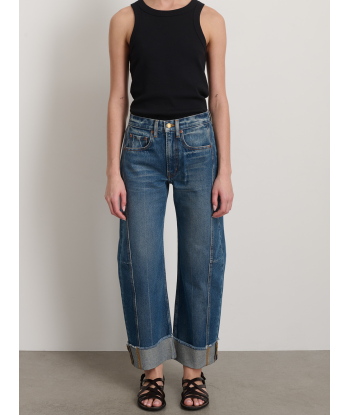 RELAXED CUFFED LASSO VISTA BLUE JEANS Venez acheter