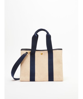 BAG TRAVERSED M LINEN NAVY Amélioration de cerveau avec