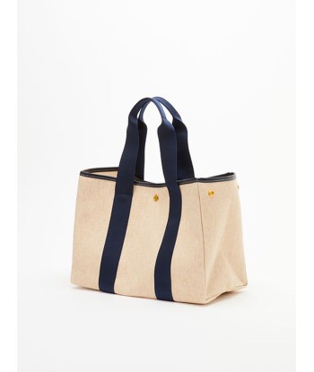 BAG TRAVERSED M LINEN NAVY Amélioration de cerveau avec