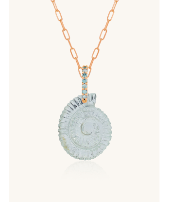 EIGUE-NAVY ESCARGOT PENDANT Pour