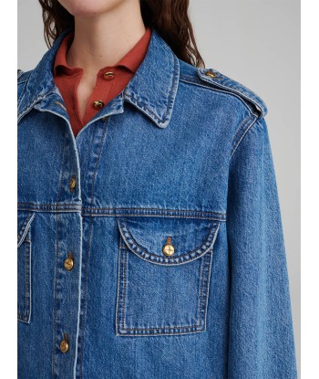 VESTE SAHARIANA EN DENIM NARIIDA MAYA pas cher