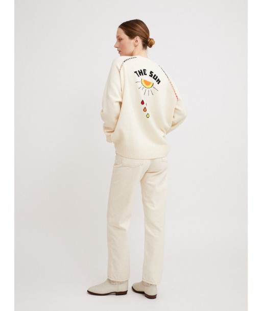 SUN OFF WHITE CASHMERE SWEATER Voir les baskets