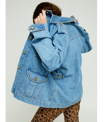 VESTE SAHARIANA EN DENIM NARIIDA MAYA pas cher