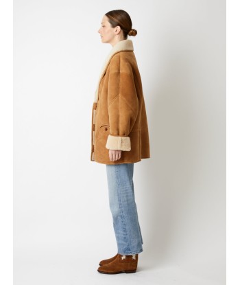 TATOOSH SHEARLING CAMEL COAT 2024