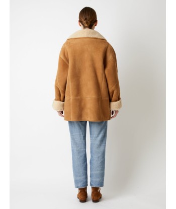 TATOOSH SHEARLING CAMEL COAT 2024