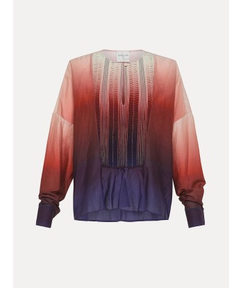 TIE-DYE ORIGAMI BLOUSE Vous souhaitez 