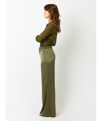 SARTORIAL PANTS IN OLIVE SILK prix pour 