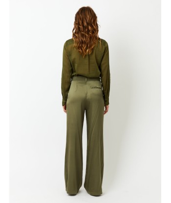 SARTORIAL PANTS IN OLIVE SILK prix pour 