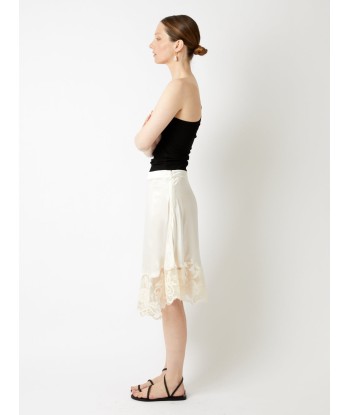 AVALON COWRIE SKIRT brillant des détails fins