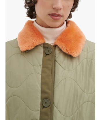 SHEARLING ORANGE COLLAR livraison et retour toujours gratuits