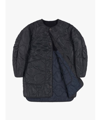 WOOL QUILT NAVY JACKET Venez découvrir notre 