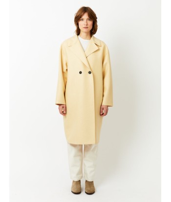 VANILLA DROPPED SHOULDER COAT la colonne vertébrale