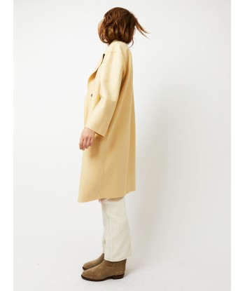 VANILLA DROPPED SHOULDER COAT la colonne vertébrale