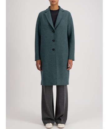 BOILED WOOL PINE COAT de pas cher