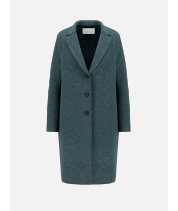 BOILED WOOL PINE COAT de pas cher