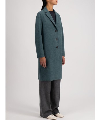 BOILED WOOL PINE COAT de pas cher