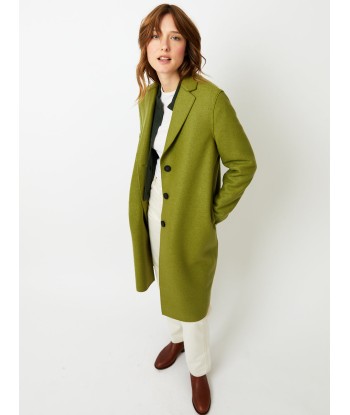 PERIDOT OVERCOAT PRESSED WOOL COAT france