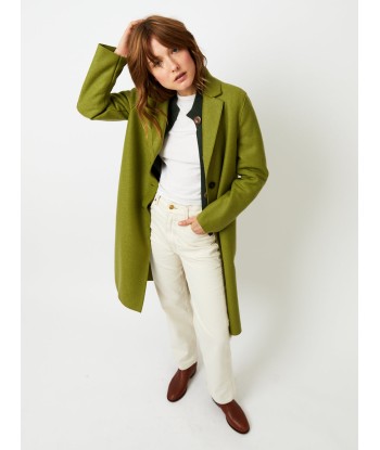 PERIDOT OVERCOAT PRESSED WOOL COAT france