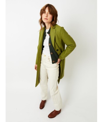 PERIDOT OVERCOAT PRESSED WOOL COAT france