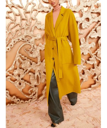 HARLOW TURMERIC COAT shop