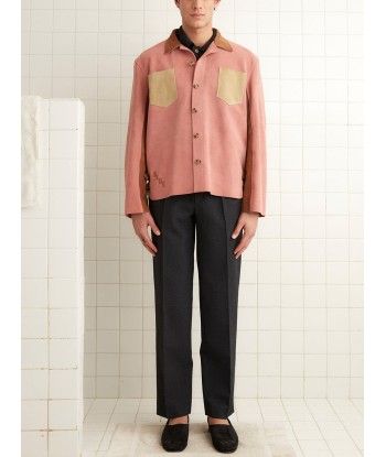 PINK SUEDE WORK SHIRT vente chaude votre 