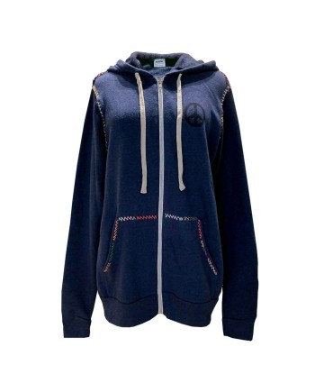 NAVY BLUE CAPPER ZIP TEROT SWEAT plus qu'un jeu 