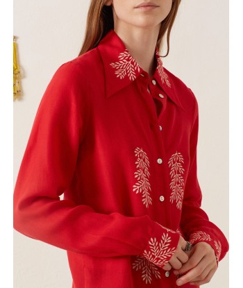 DOLLY RED CHERRY SHIRT en ligne des produits 