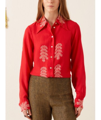 DOLLY RED CHERRY SHIRT en ligne des produits 