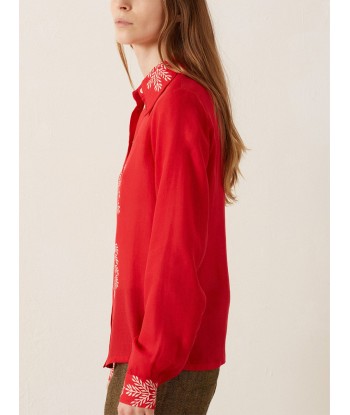 DOLLY RED CHERRY SHIRT en ligne des produits 