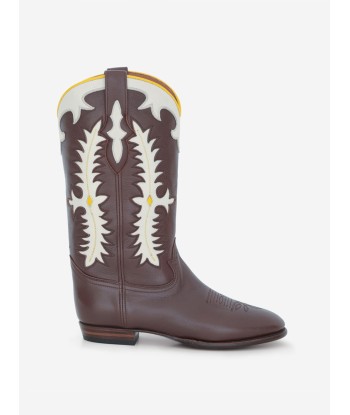 MIDNIGHT TEXAS BROWN ARTIC BOOTS acheter