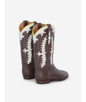 MIDNIGHT TEXAS BROWN ARTIC BOOTS acheter