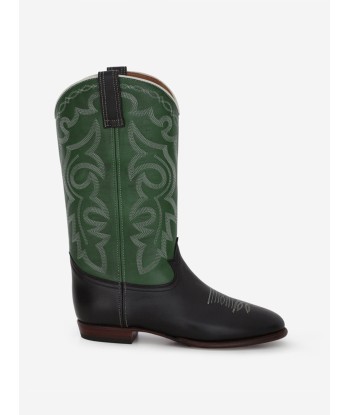 MIDNIGHT WANDER GREEN BLACK BOOTS les ctes