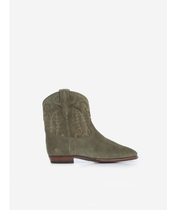 EARLY MIDNIGHT OLIVE ANKLE BOOTS l'évolution des habitudes 