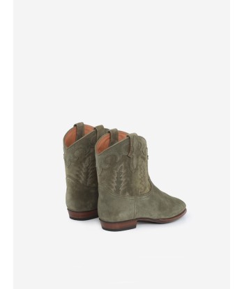 EARLY MIDNIGHT OLIVE ANKLE BOOTS l'évolution des habitudes 