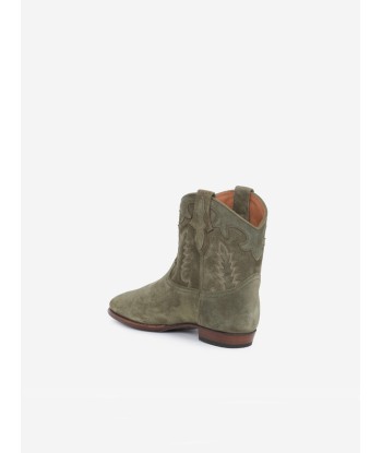 EARLY MIDNIGHT OLIVE ANKLE BOOTS l'évolution des habitudes 