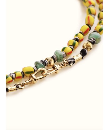 LINK MAULI BEADS GHANA RASTA 35CM de technologie