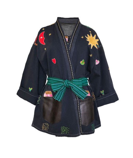 MEXICAIN NAVY KIMONO Amélioration de cerveau avec