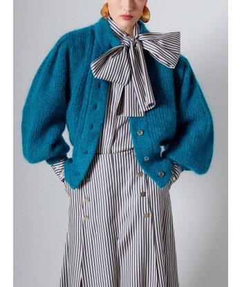 LEANDRA TEAL CARDIGAN le concept de la Pate a emporter 